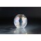 CC Home Furnishings 8.5" Clear Spherical Glass Vase